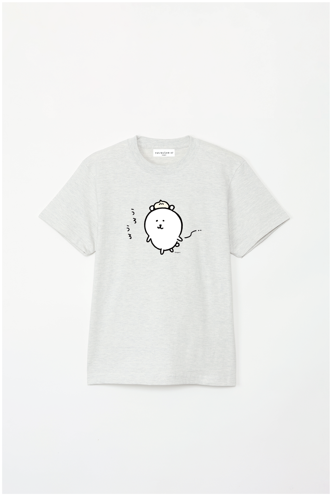 預訂｜白熊 ODM 5.6oz純棉短袖T恤 肉包 中央圖案