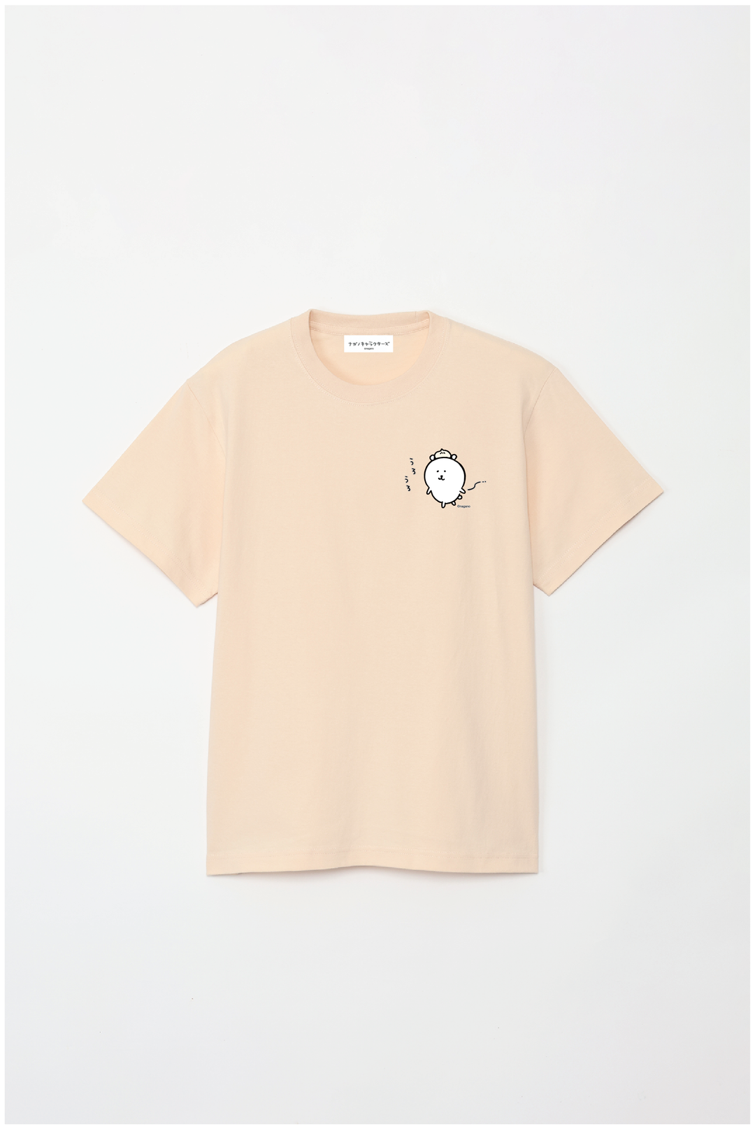 預訂｜白熊 ODM 5.6oz純棉短袖T恤 肉包 左胸圖案