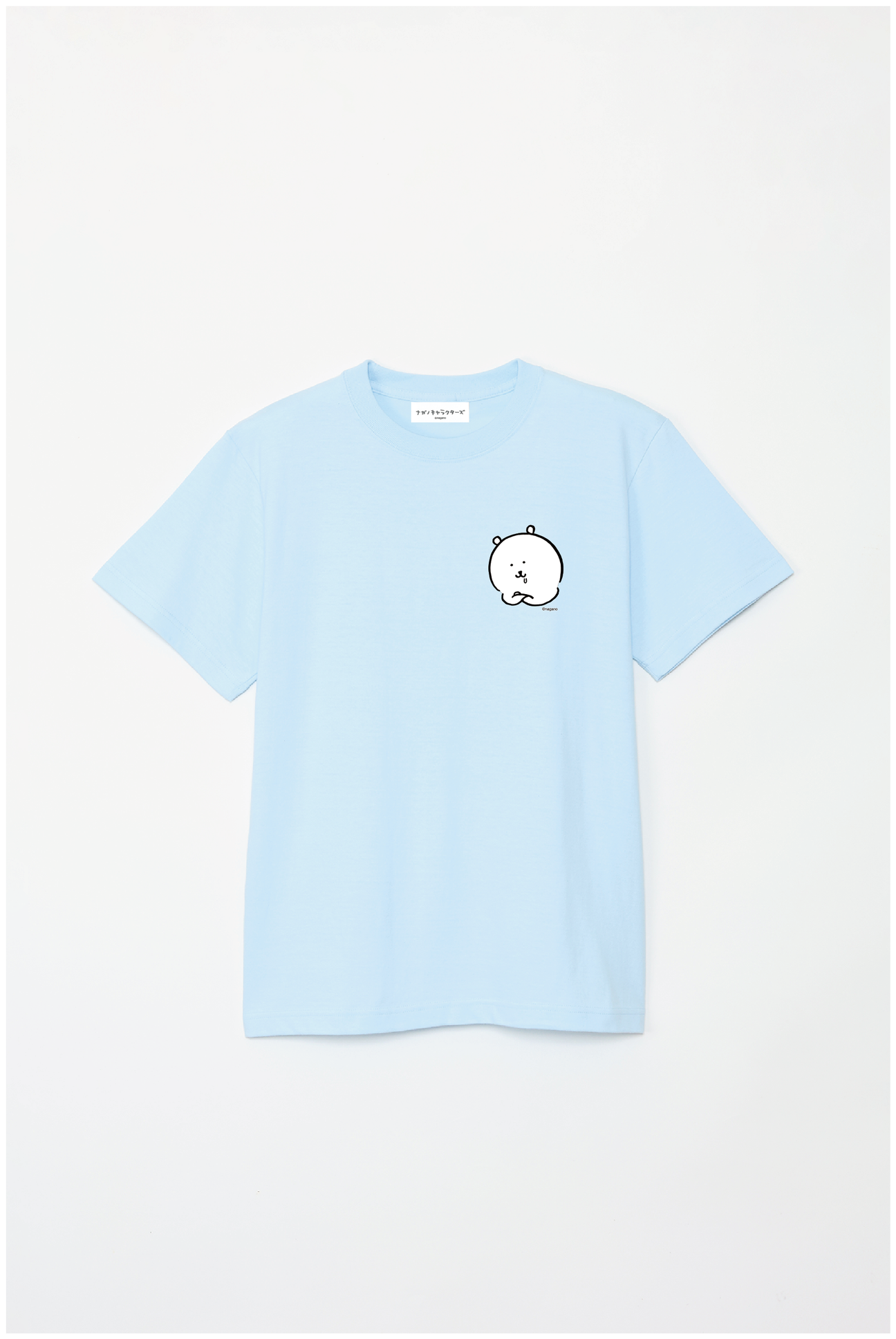 預訂｜白熊 ODM 5.6oz純棉短袖T恤 想吃 左胸圖案