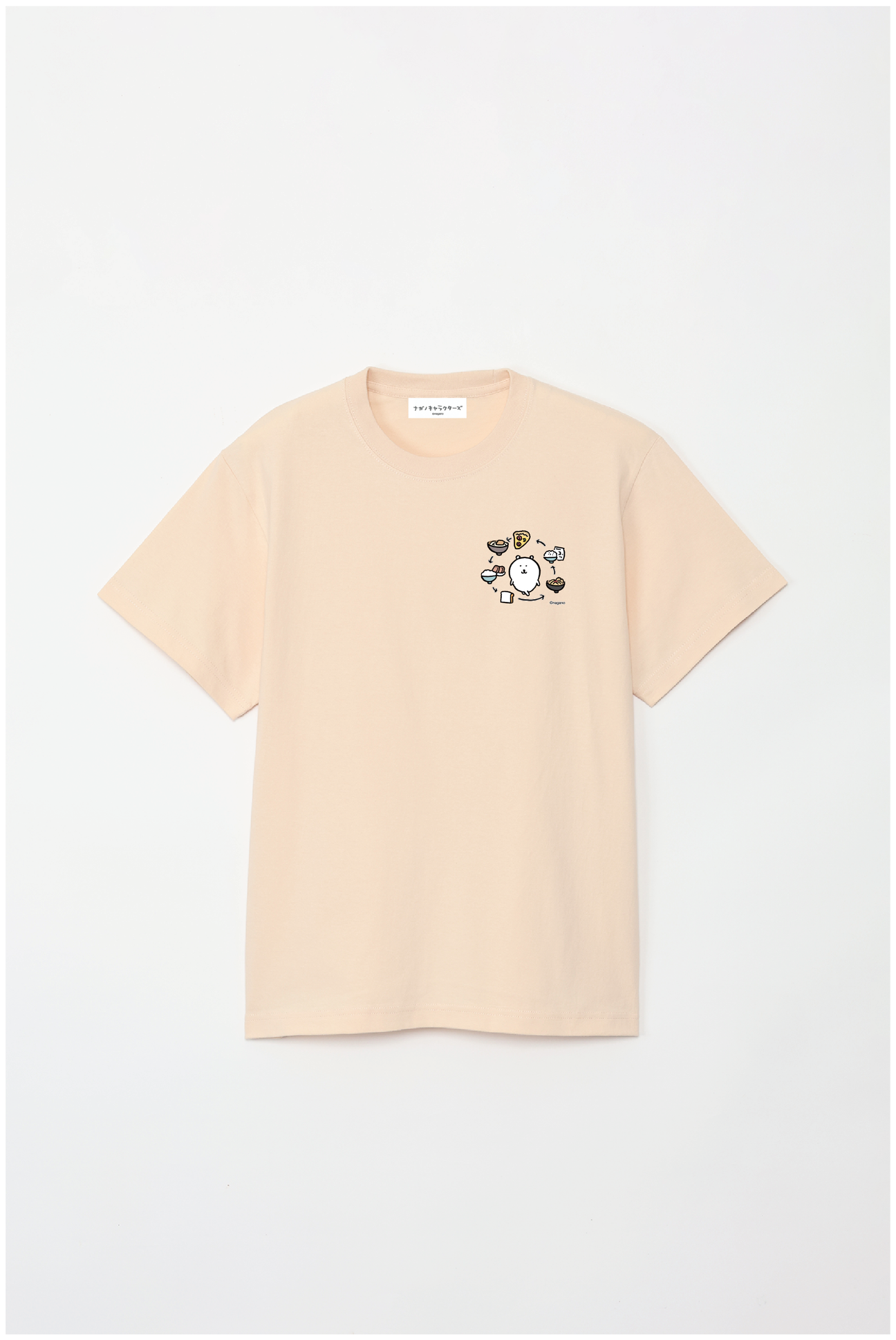 預訂｜白熊 ODM 5.6oz純棉短袖T恤 LOOP 左胸圖案