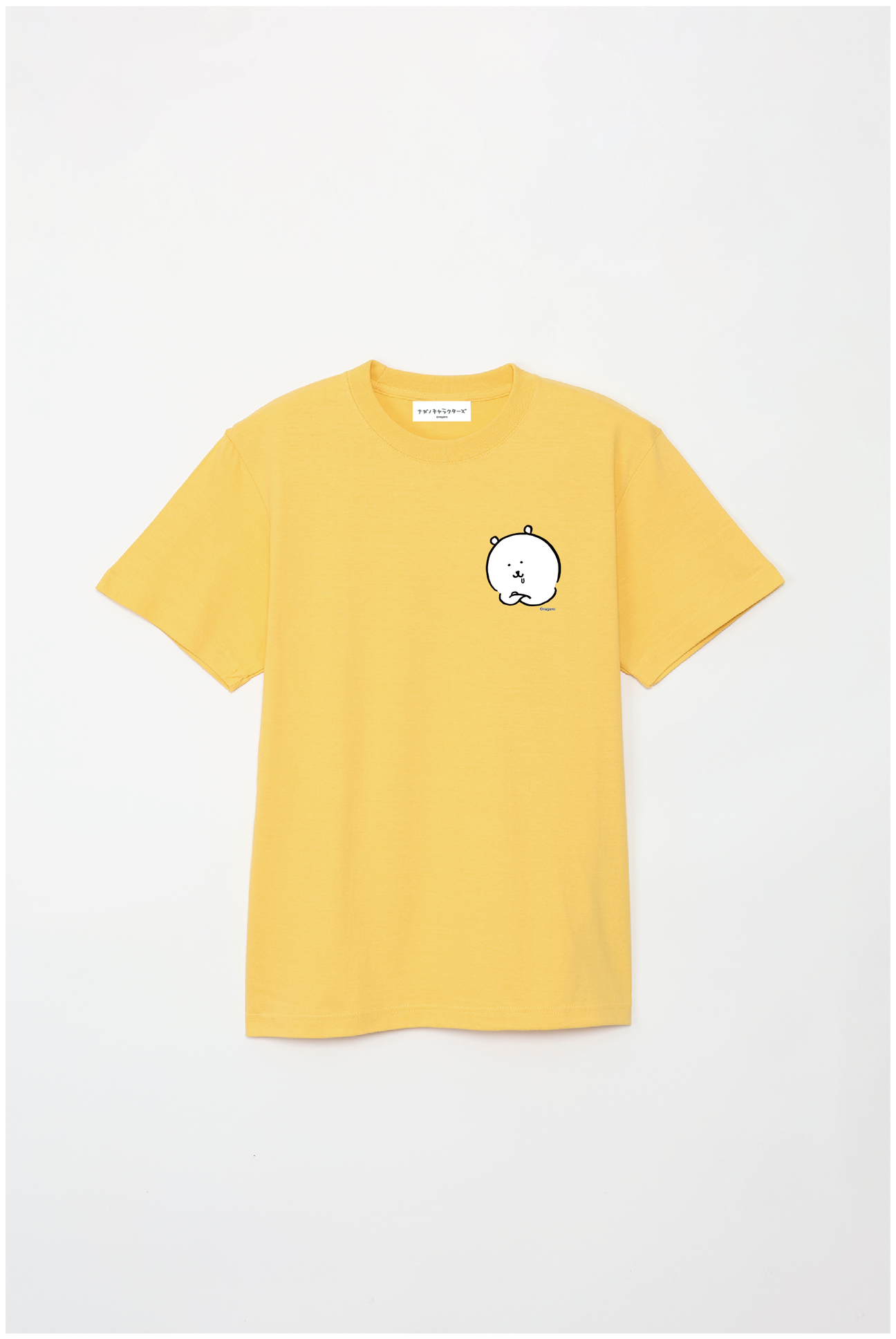 預訂｜白熊 ODM 5.6oz純棉短袖T恤 想吃 左胸圖案