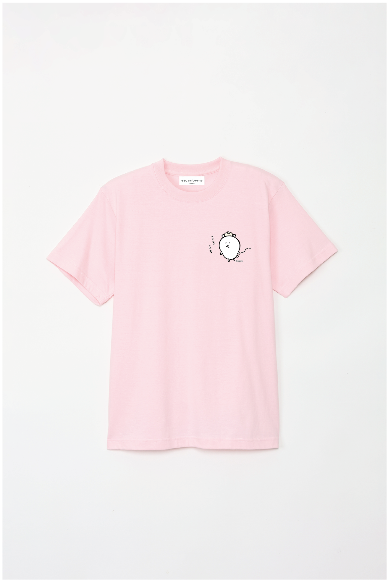 預訂｜白熊 ODM 5.6oz純棉短袖T恤 肉包 左胸圖案