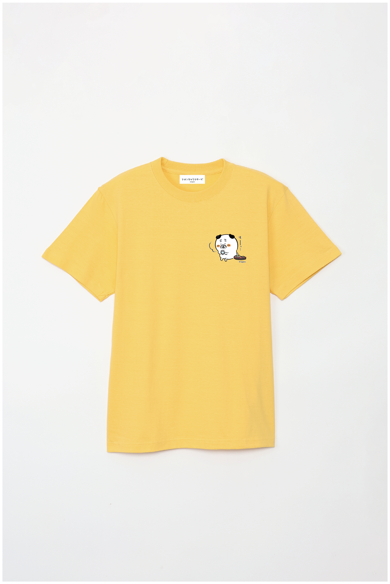 預訂｜白熊 ODM 5.6oz純棉短袖T恤 有禮貌的八哥 左胸圖案