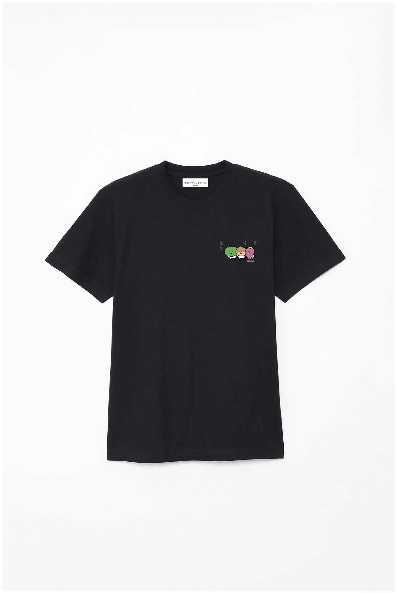 預訂｜白熊 ODM 5.6oz純棉短袖T恤 番薯栗子南瓜 左胸圖案