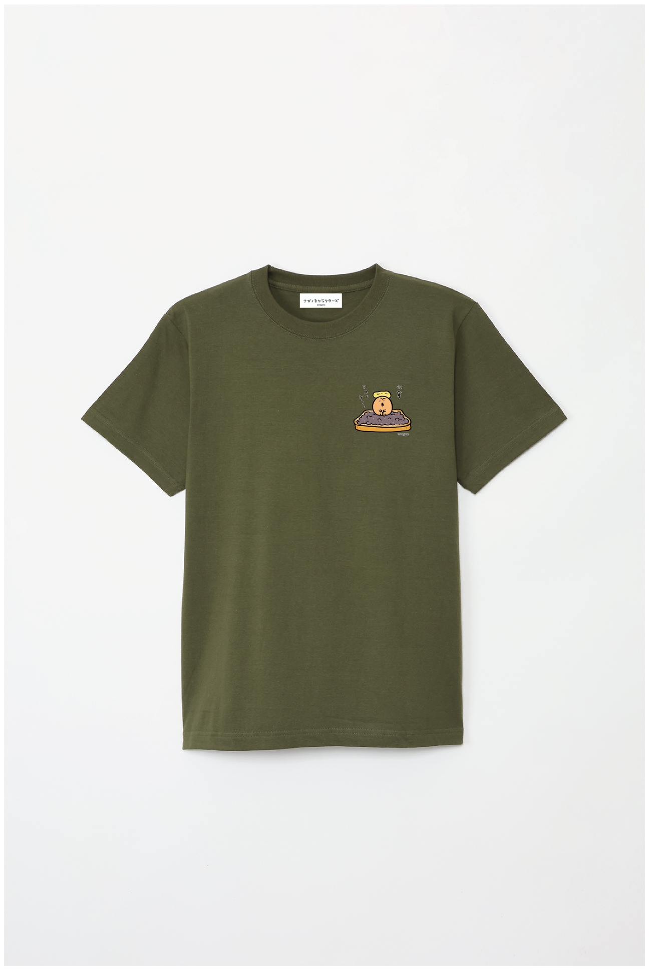 預訂｜白熊 ODM 5.6oz純棉短袖T恤 紅豆可樂餅 左胸圖案