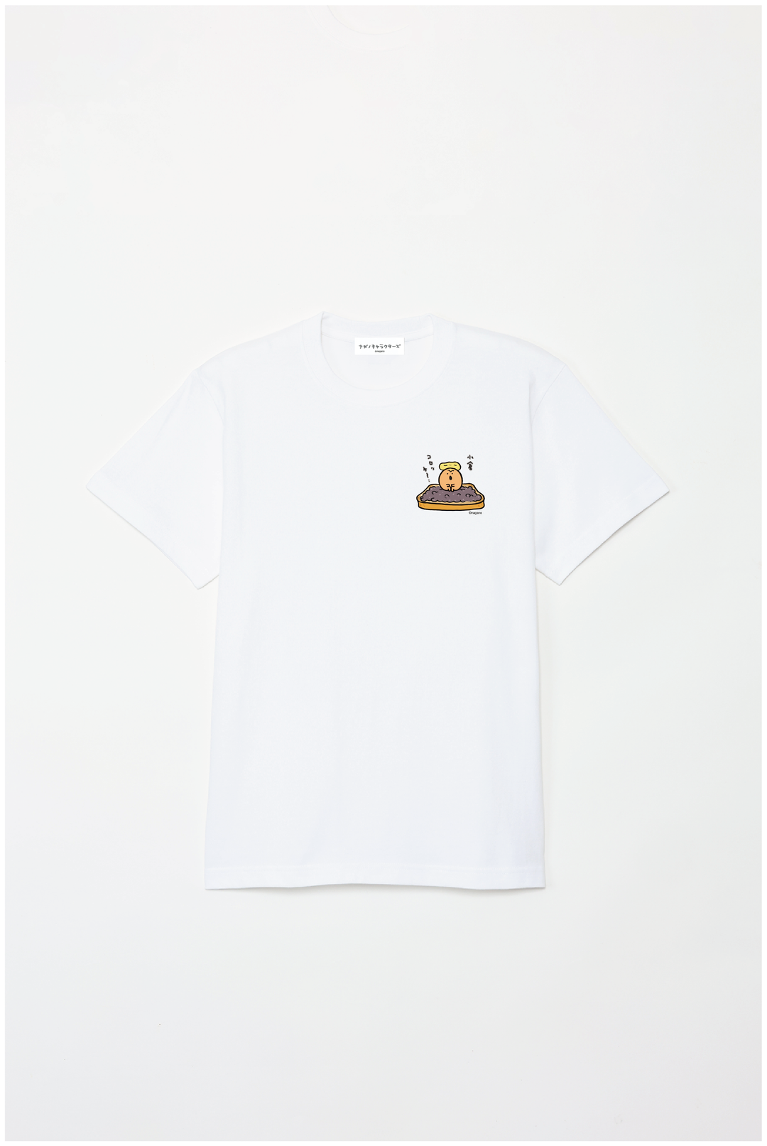 預訂｜白熊 ODM 5.6oz純棉短袖T恤 紅豆可樂餅 左胸圖案