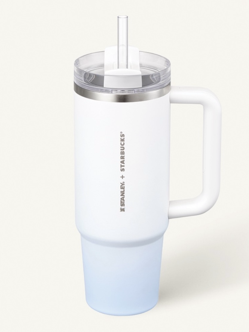 🇰🇷Starbucks X Stanley 聯名限定 水壺 保溫杯 水杯 霧面白 水藍