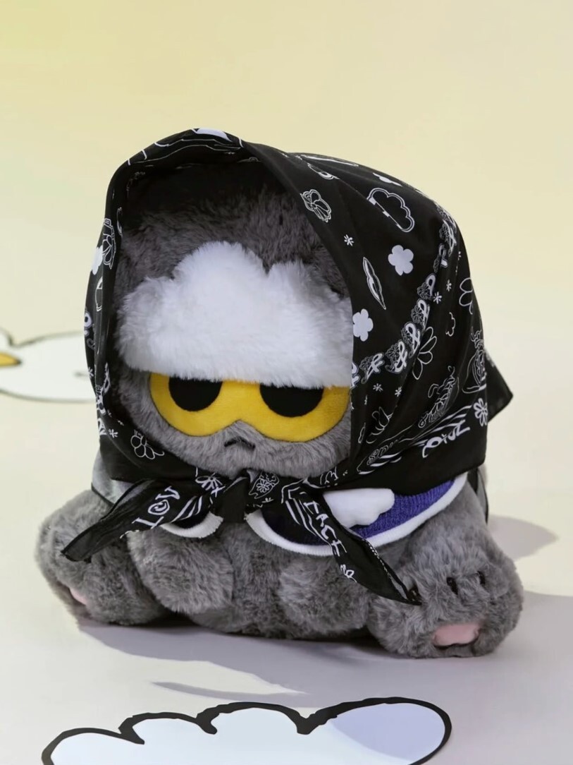 現貨 GD愛貓 ZOA 貓咪小花 方巾「ZO&FRIENDS」