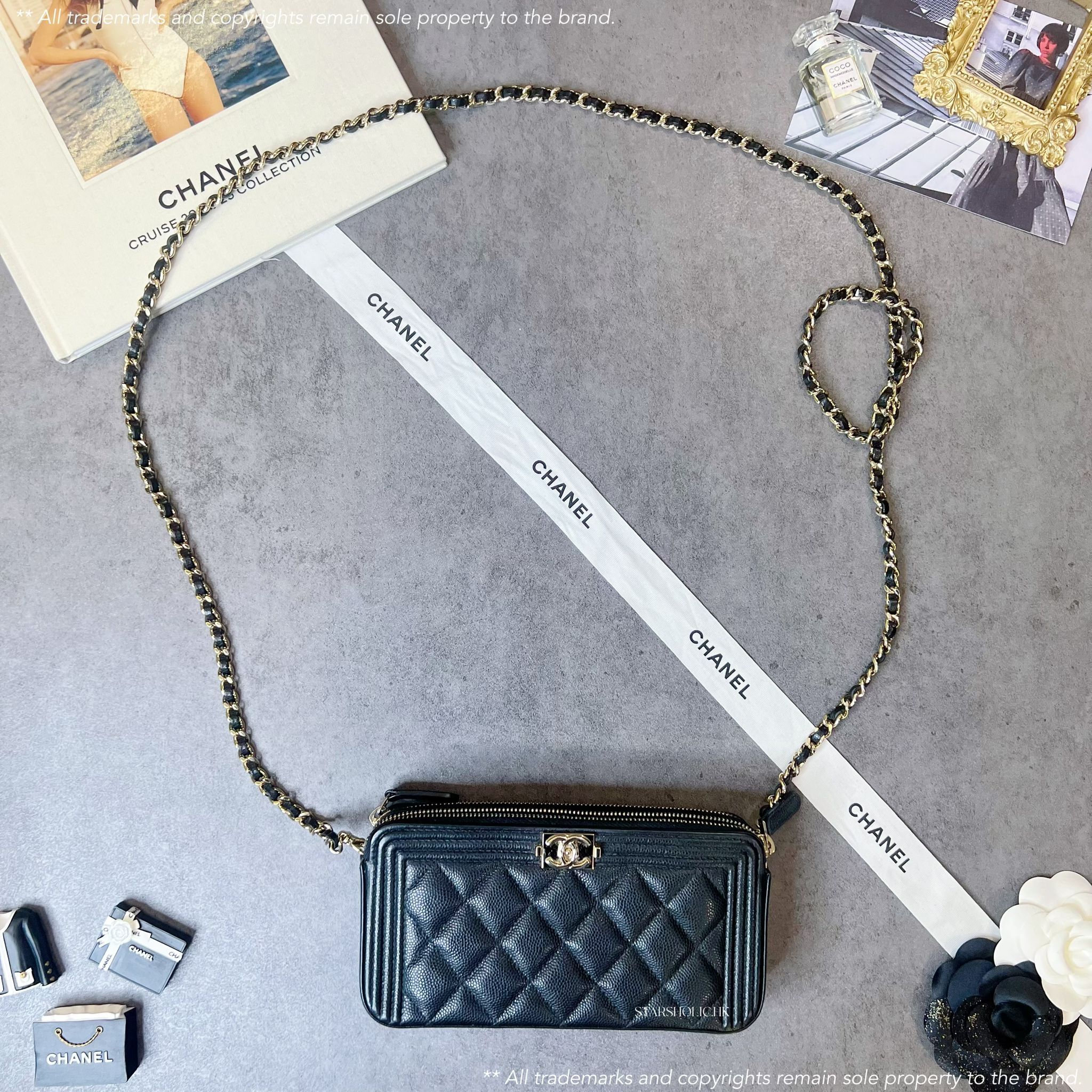 「SOLD」 CHANEL Leboy Wallet On Chain
