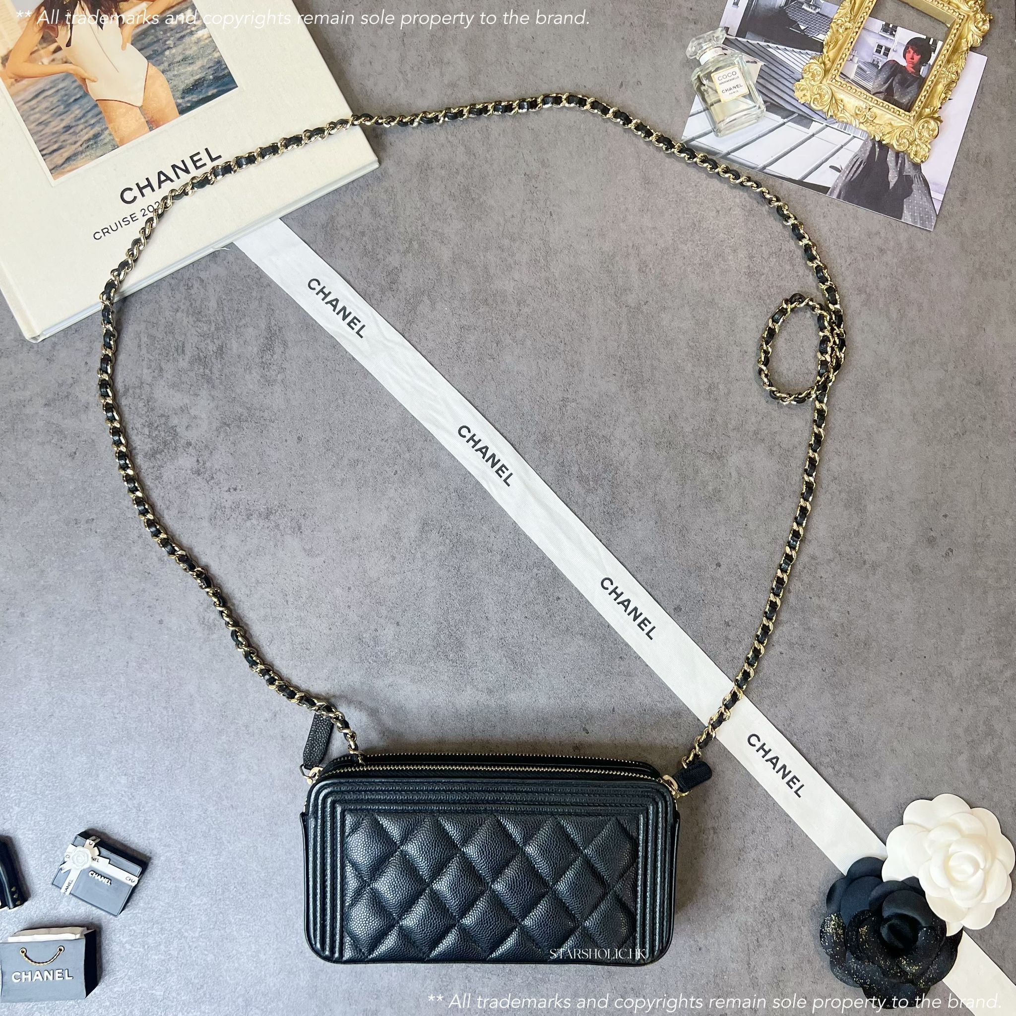 「SOLD」 CHANEL Leboy Wallet On Chain