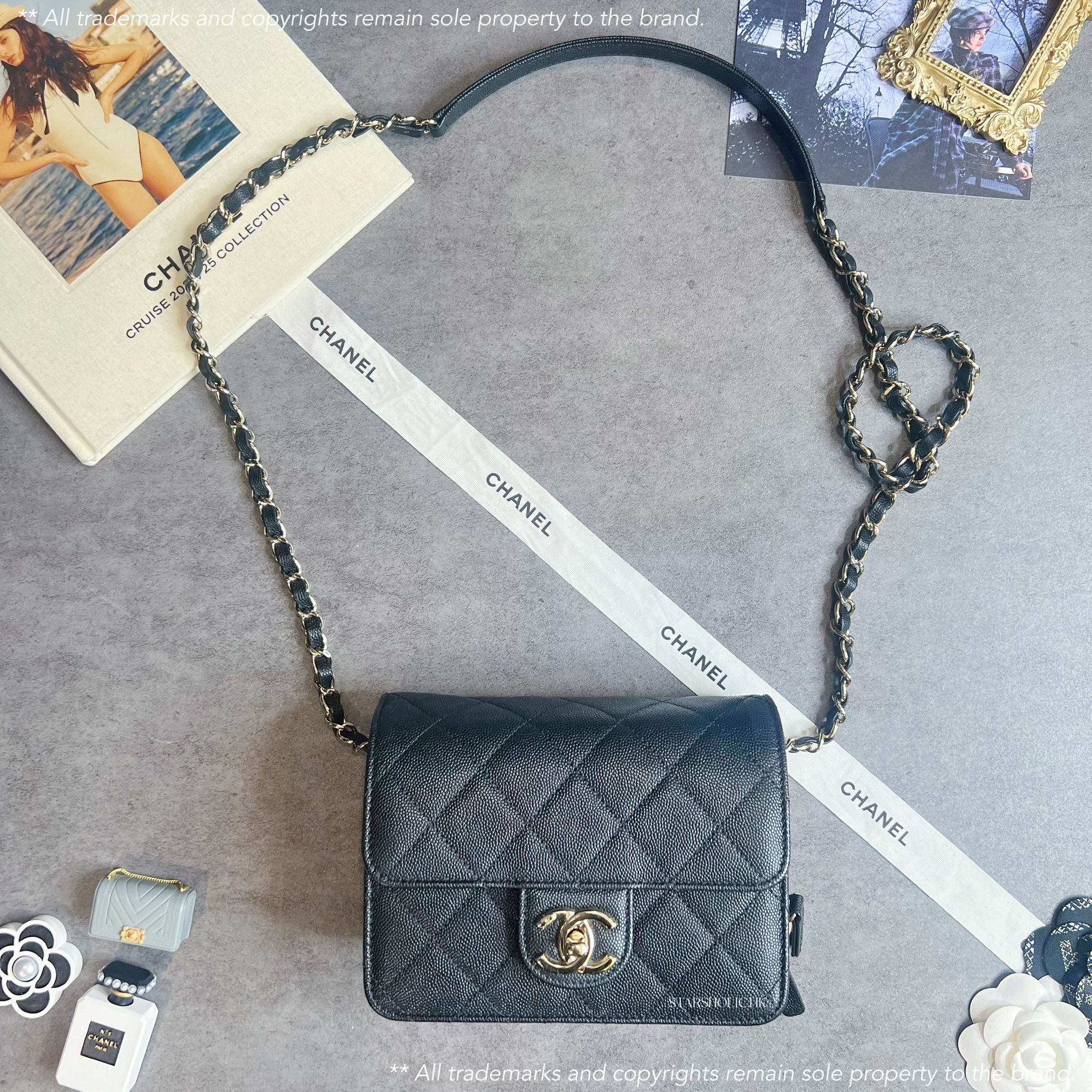 CHANEL Seasonal 19cm Flap Bag