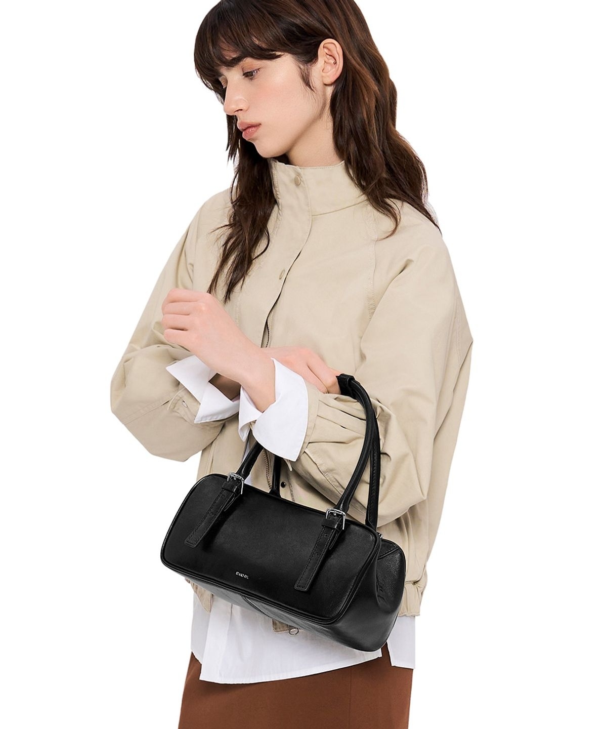 【代購】STAND OIL Square Bowling Bag 側背包 肩背包 包包 25O-165A