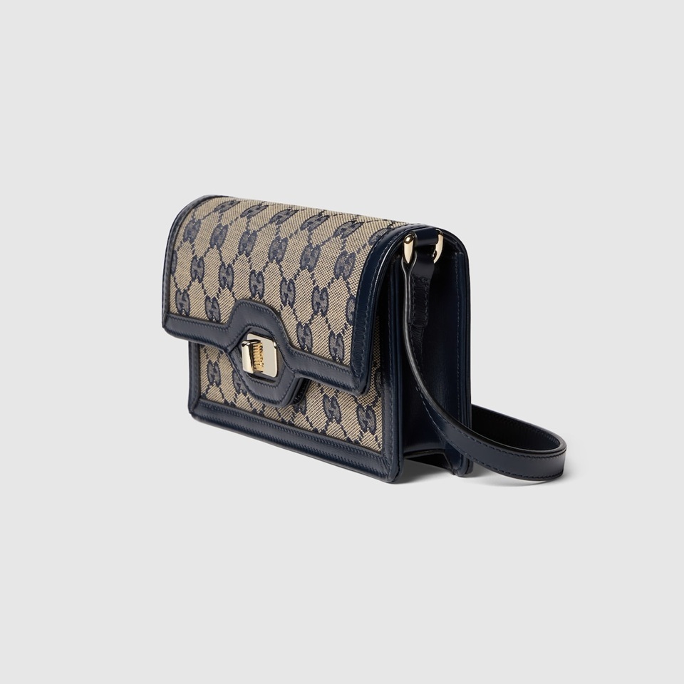 [E] GUCCI BLUE LUCE MINI SHOULDER BAG, 790038FADHW-4064 (EGC37)
