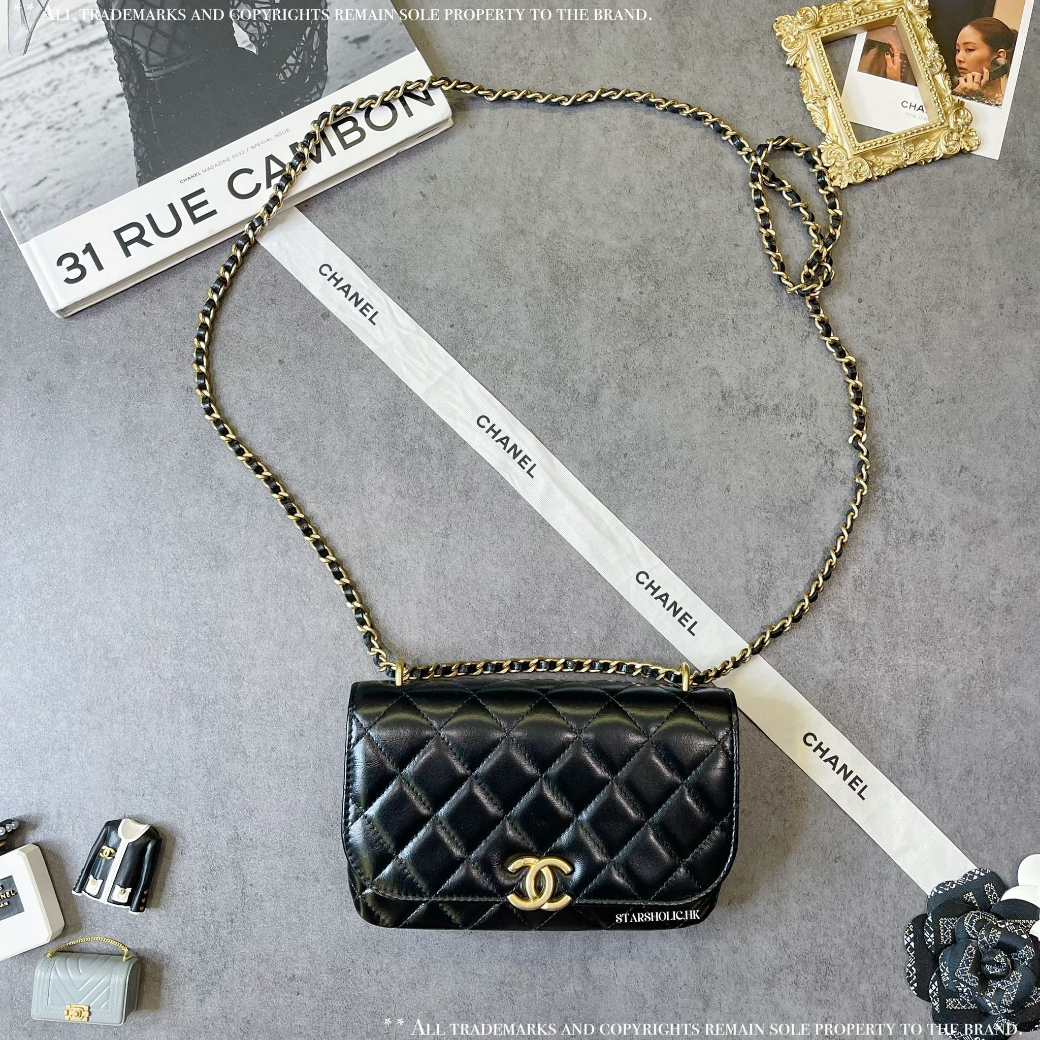 「SOLD」CHANEL Seasonal Wallet On Chain