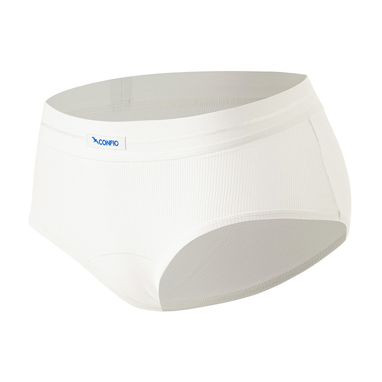 羅紋款平貼三角褲-白｜CONFIO康飛歐