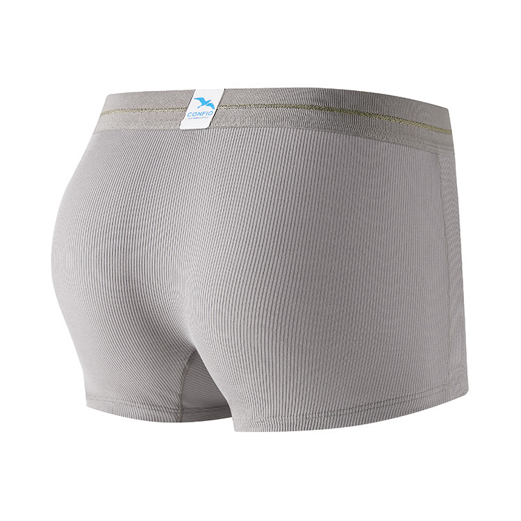 愛情海平貼平口褲-灰｜CONFIO康飛歐