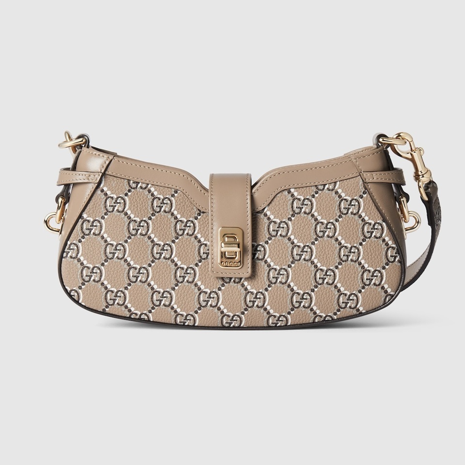 [E] GUCCI BEIGE MOONSIDE CROSSBODY BAG, 786035AADQ6-8647 (EGC39)