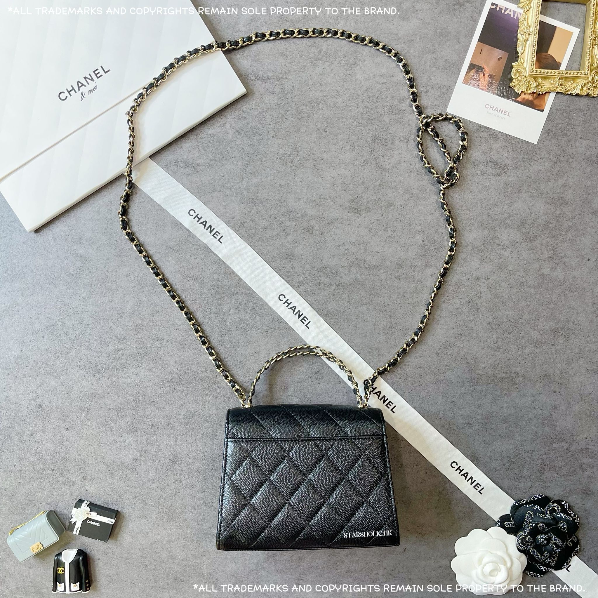 CHANEL Top Handle With Chain *SOLD*