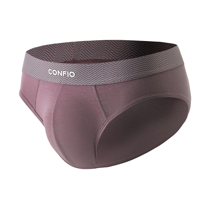 愛情海立體三角褲-紫｜CONFIO康飛歐