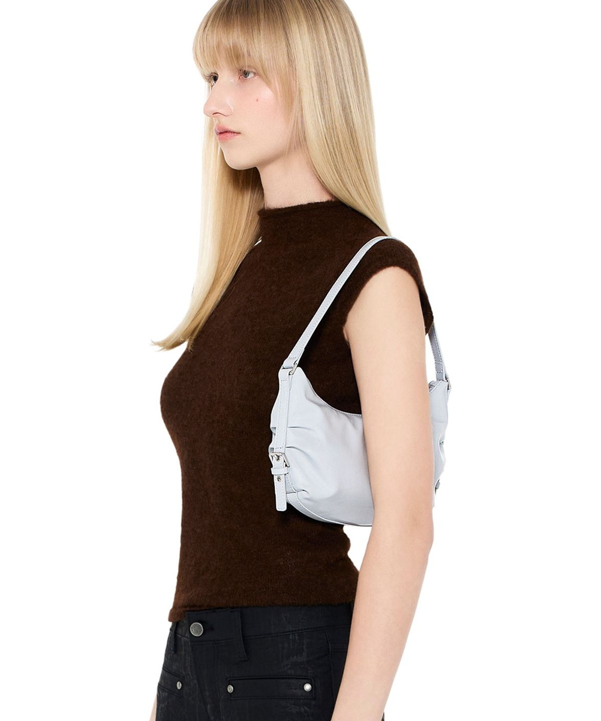 【代購】STAND OIL Belted Round Bag 手提包 肩背包 包包 25G-153A