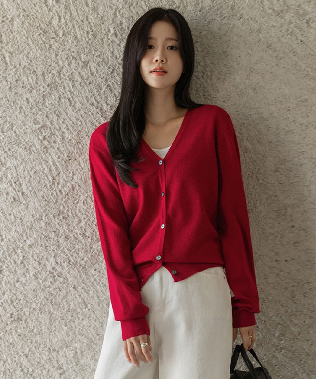 FRENCHCHIC Martina V-Neck Cardigan