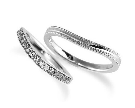 Cherish Milgram - Spunky 18K白金結婚戒指