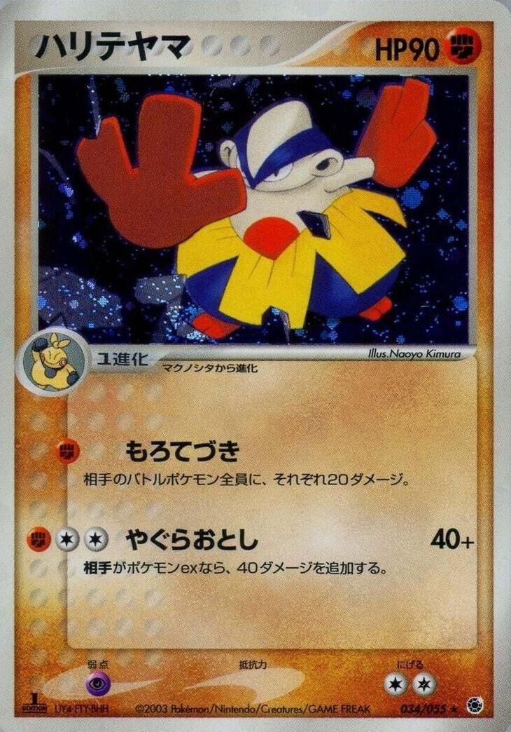 POKEMON JAPANESE 034/055