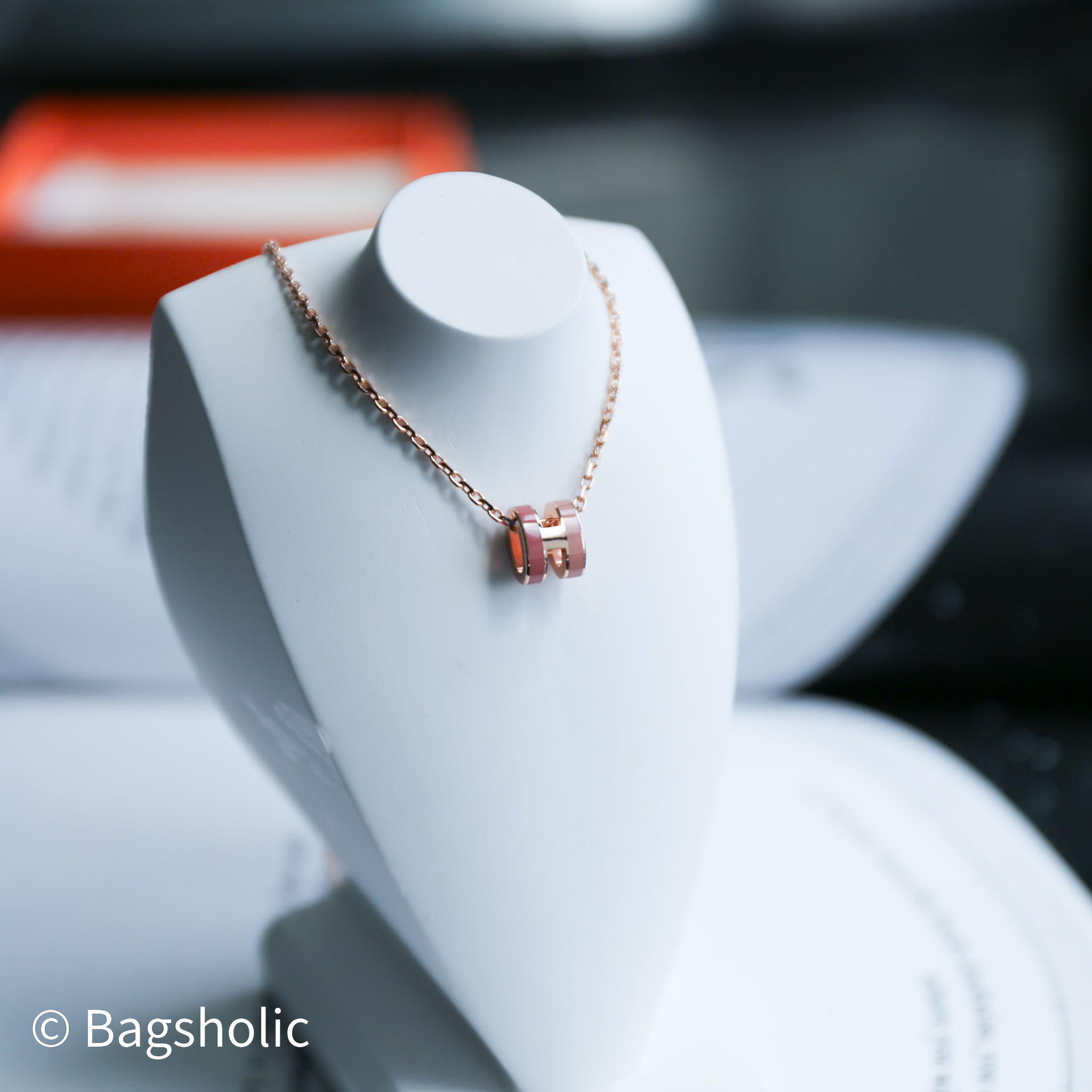 Hermes Pop H Mini Necklace