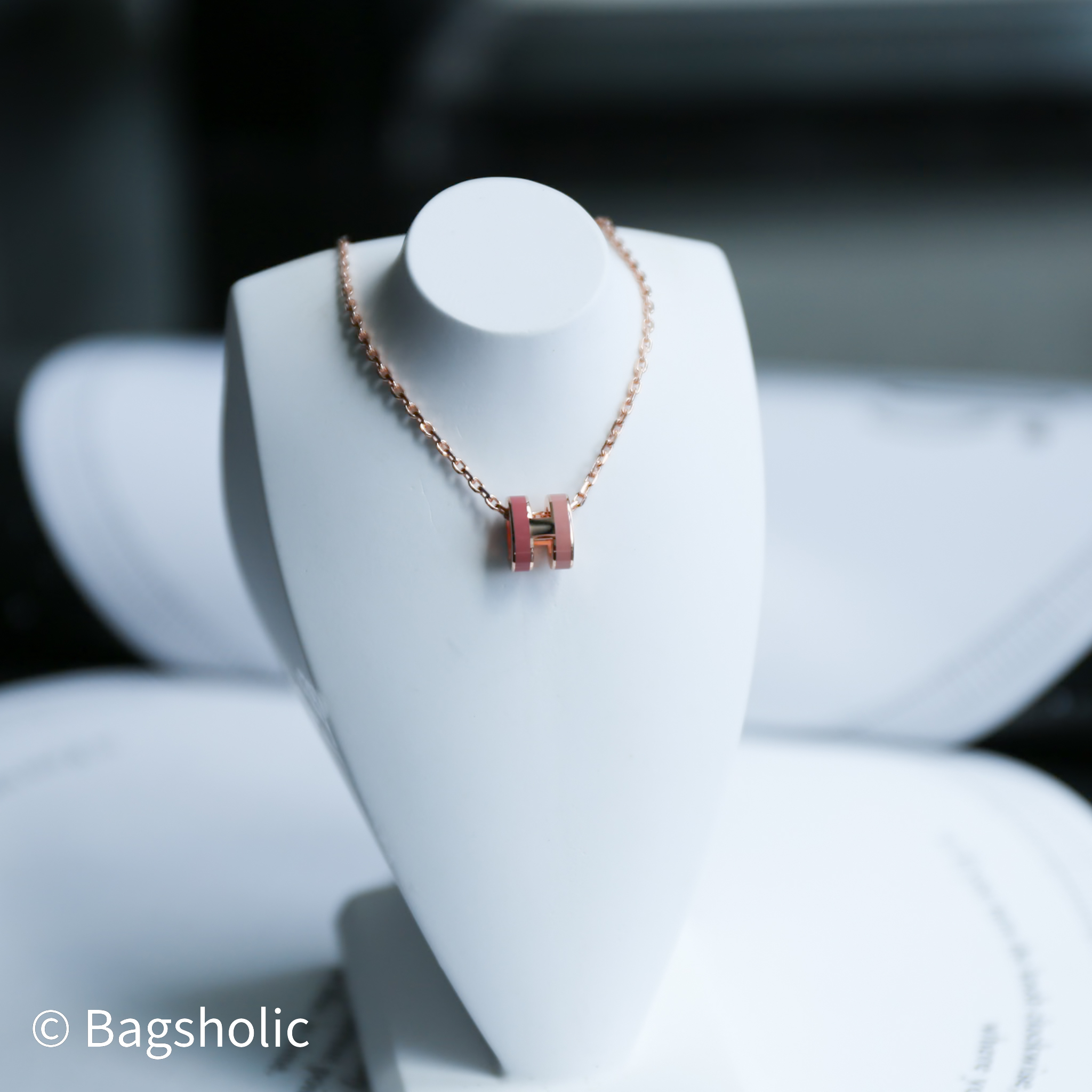 Hermes Pop H Mini Necklace