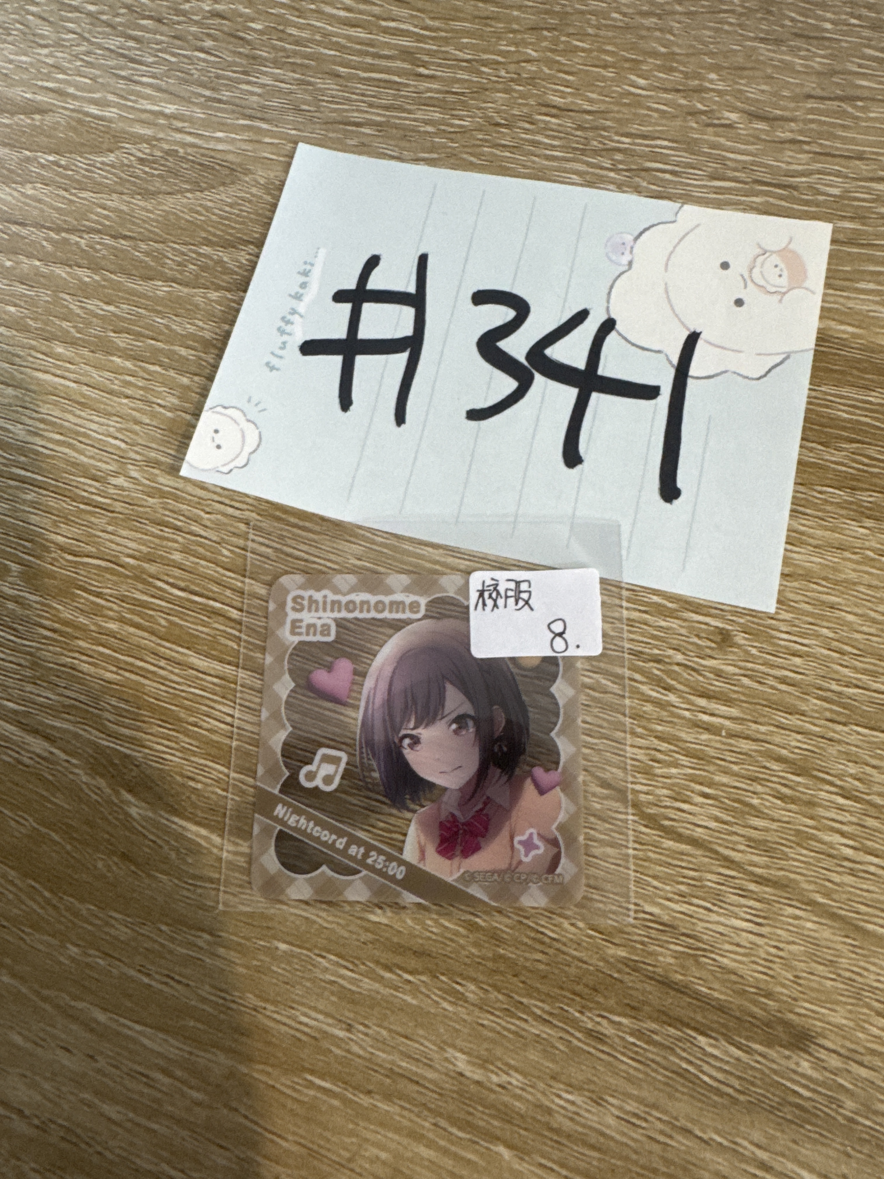 PROJECT SEKAI 繪名  貼紙   校服#341