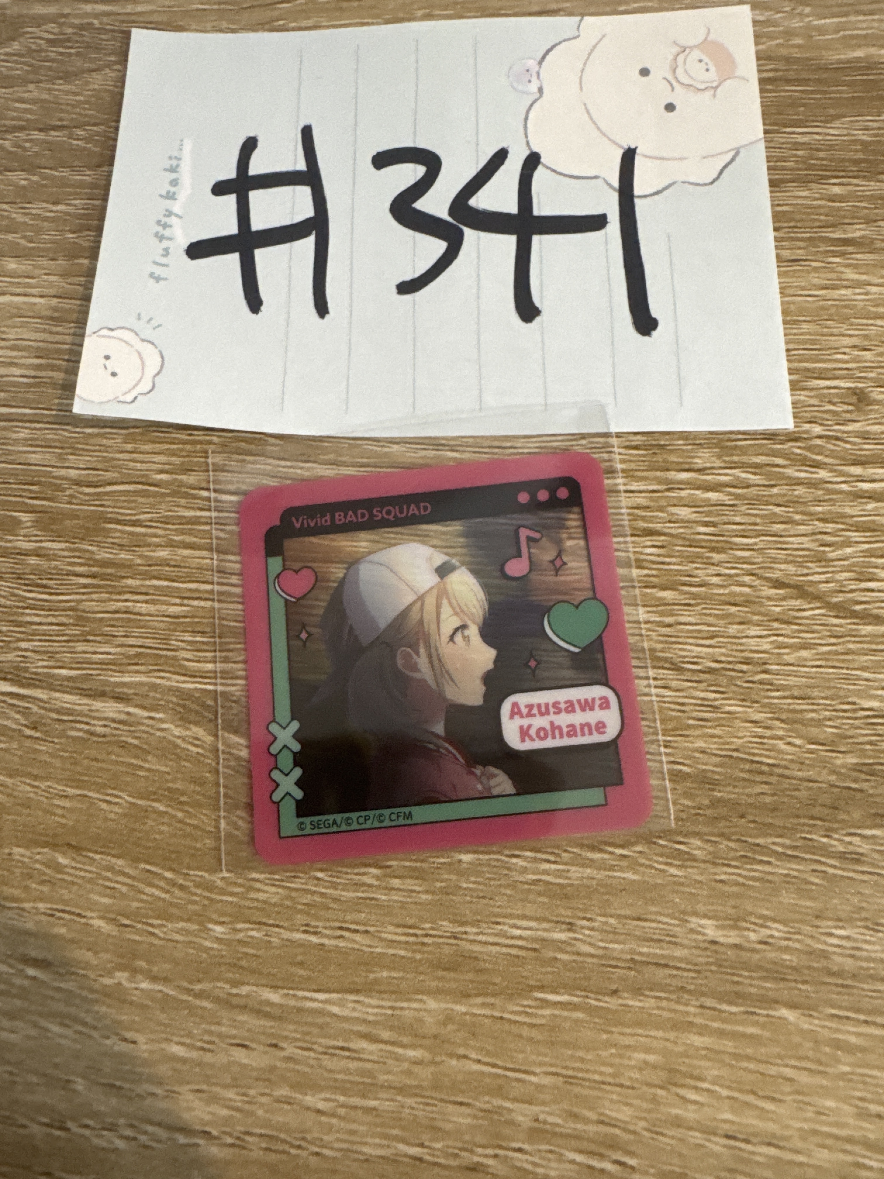 PROJECT SEKAI KOHANE 貼紙   #341