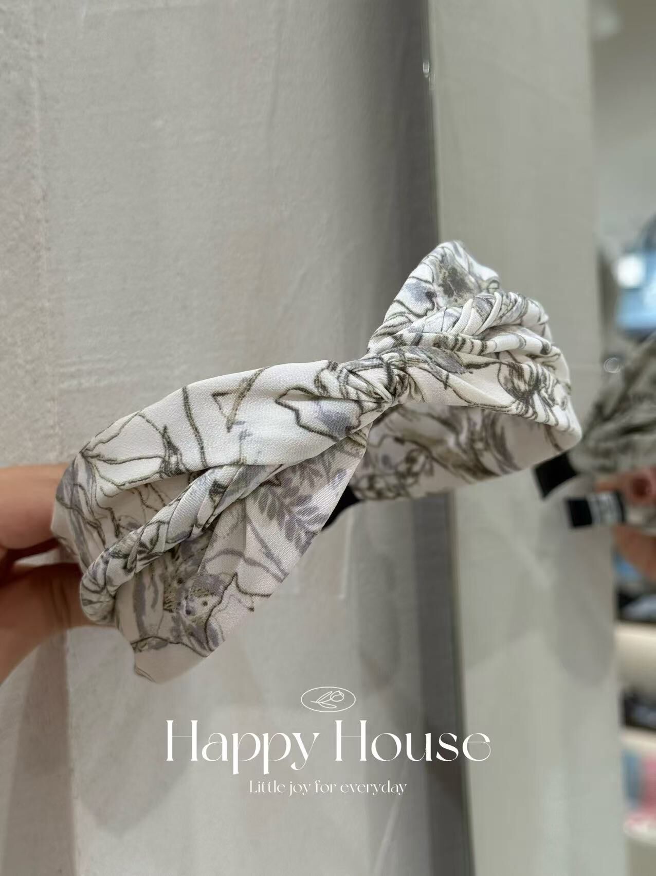 水墨紋紐紋頭箍