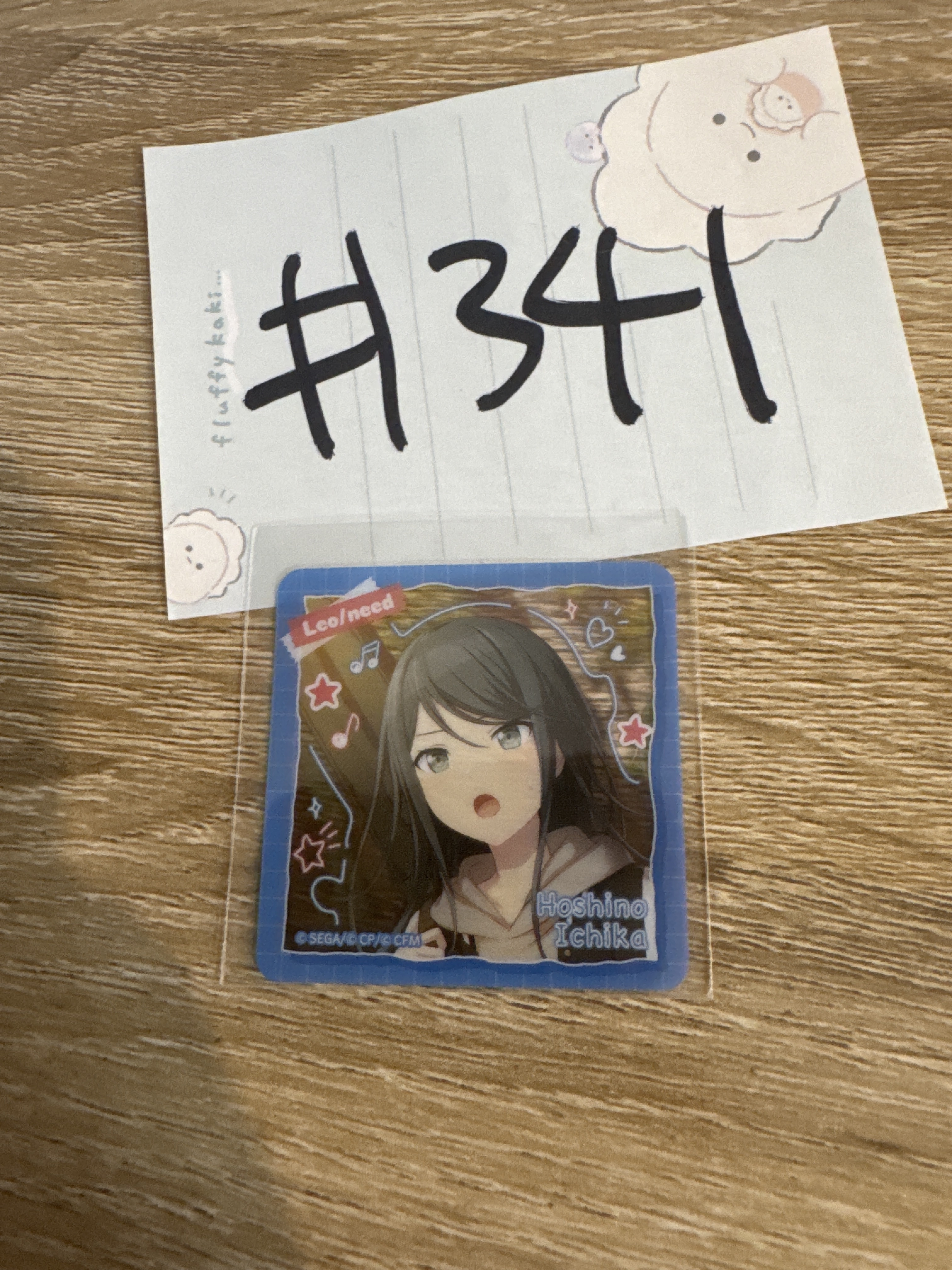 PROJECT SEKAI 一歌  貼紙   汗#341