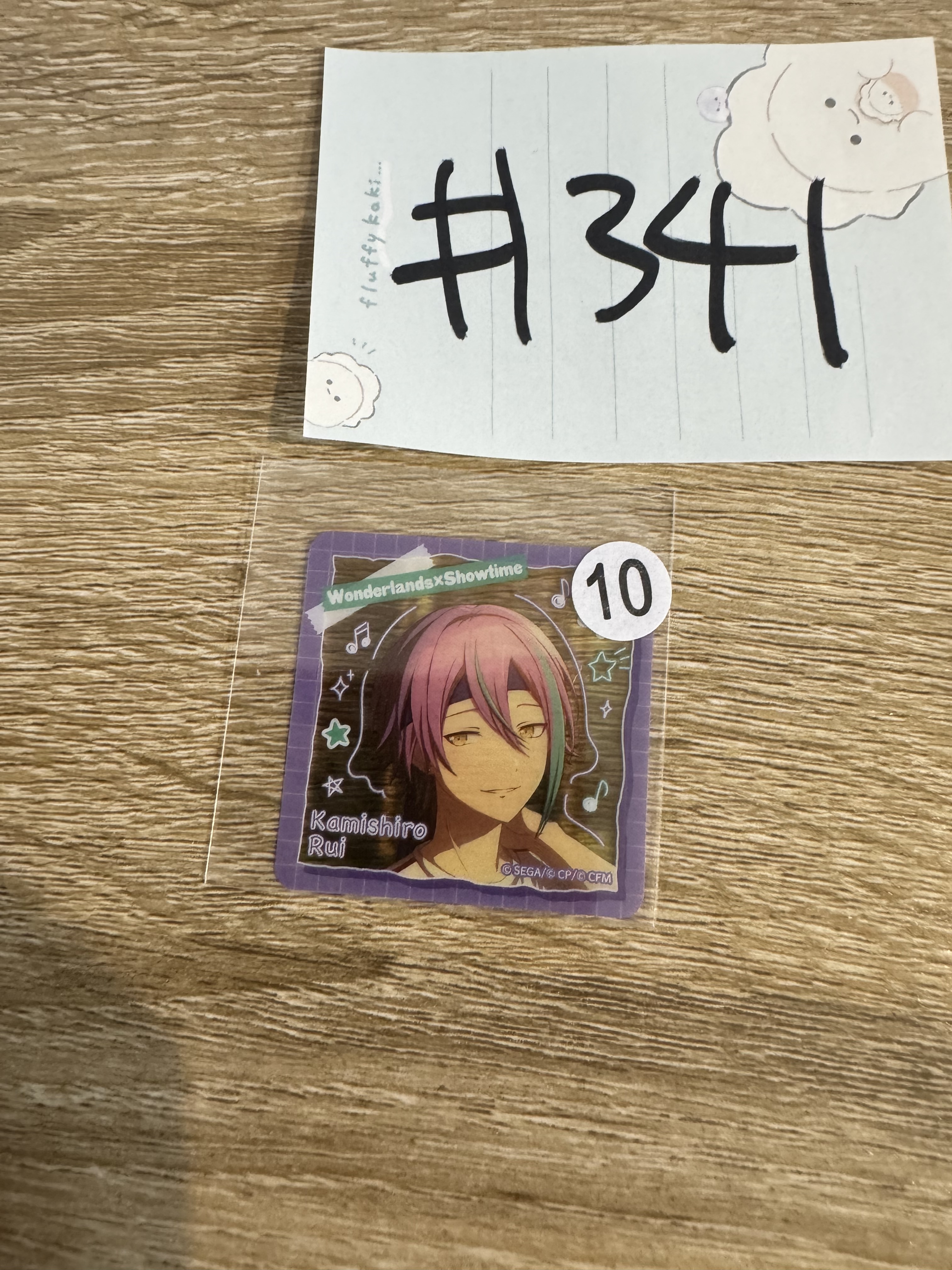 PROJECT SEKAI 類  貼紙   頭巾 #341