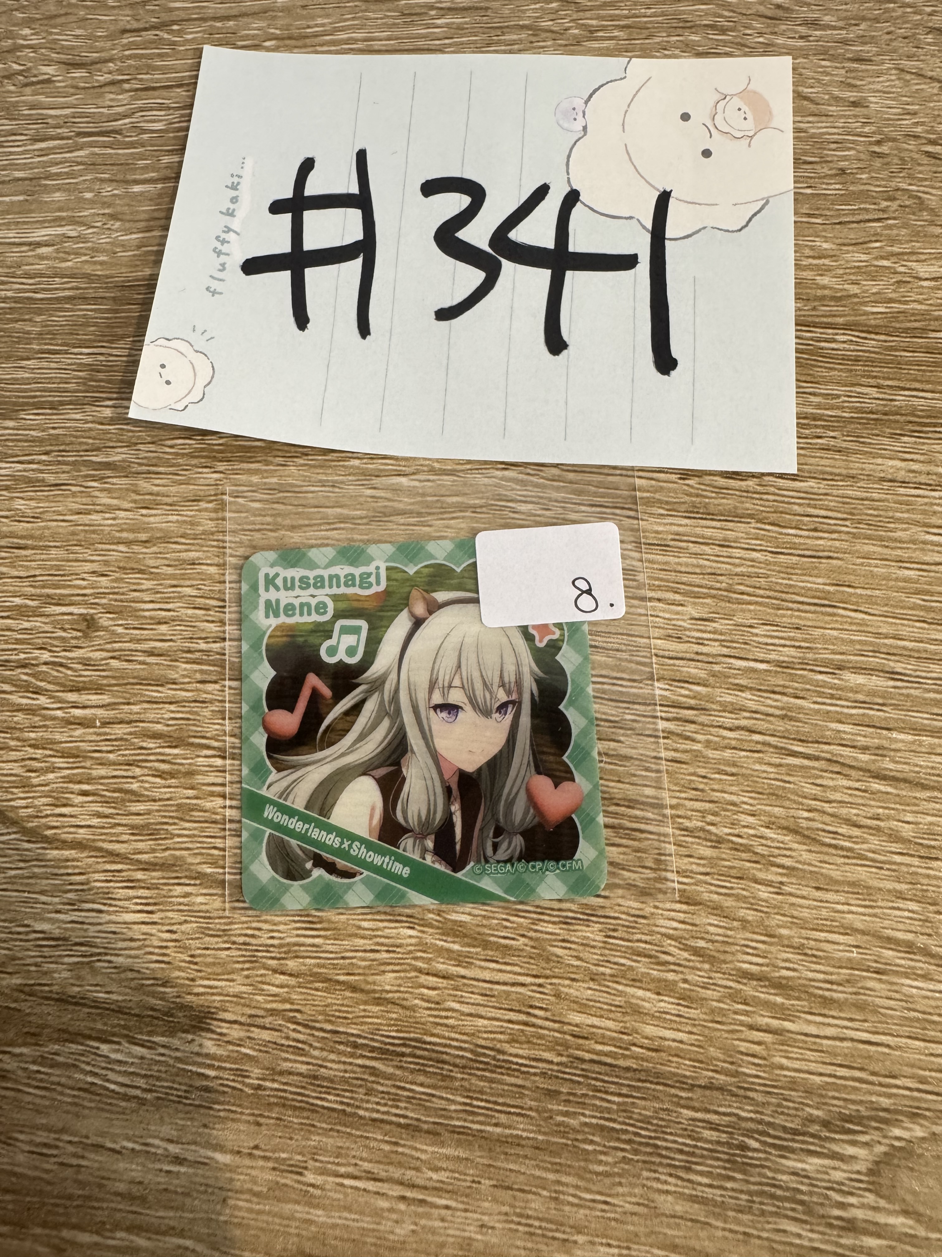 PROJECT SEKAI NENE  貼紙   鹿耳#341