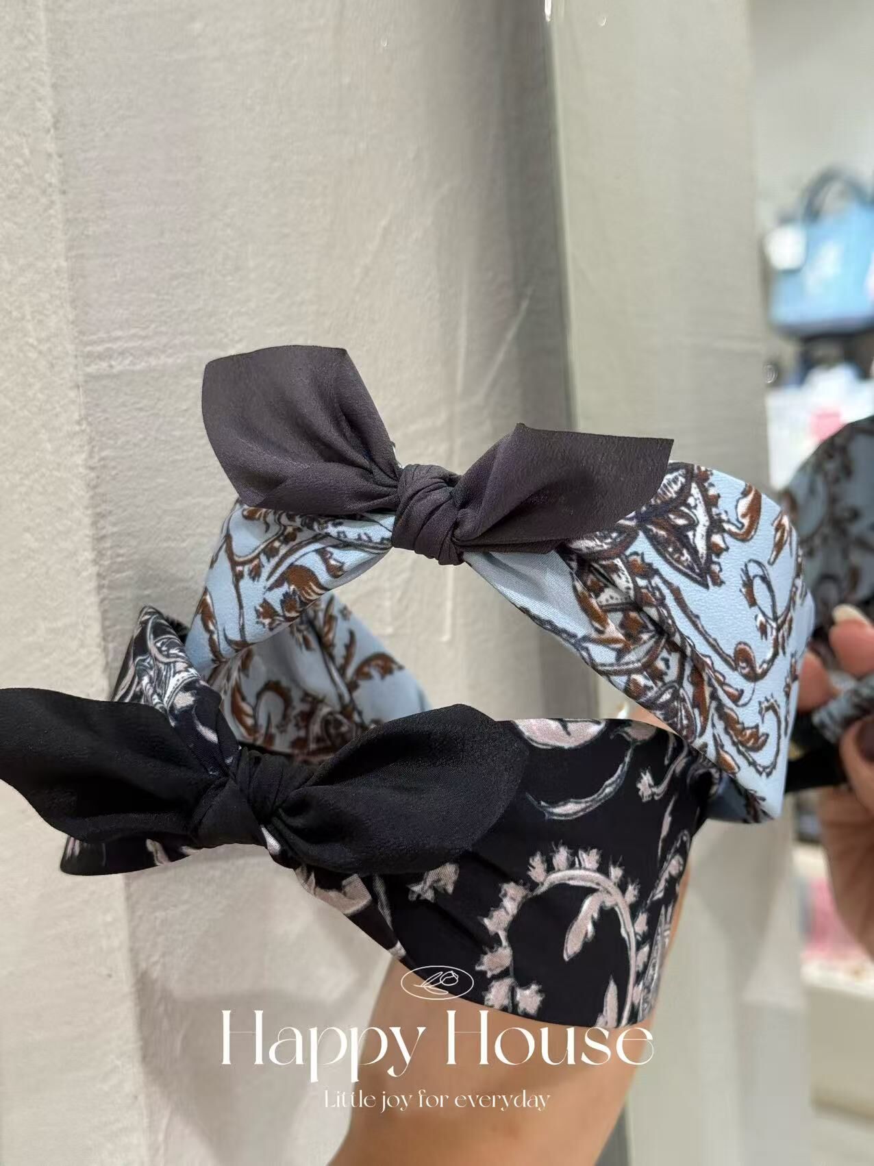 巴洛克蝴蝶結頭箍