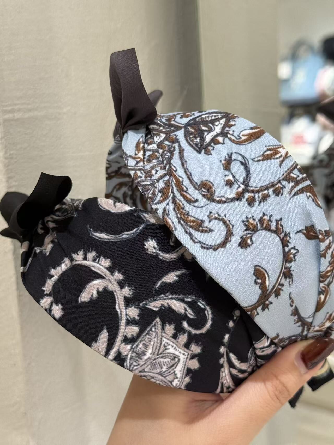 巴洛克蝴蝶結頭箍