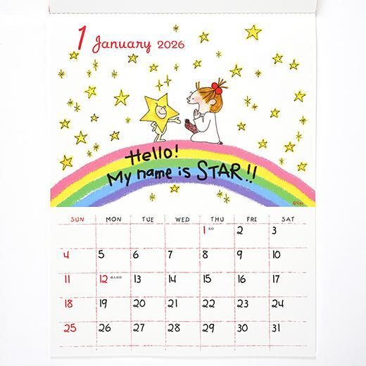 COCO醬 2026 大掛曆｜日本 COCO and Wondrous Gang