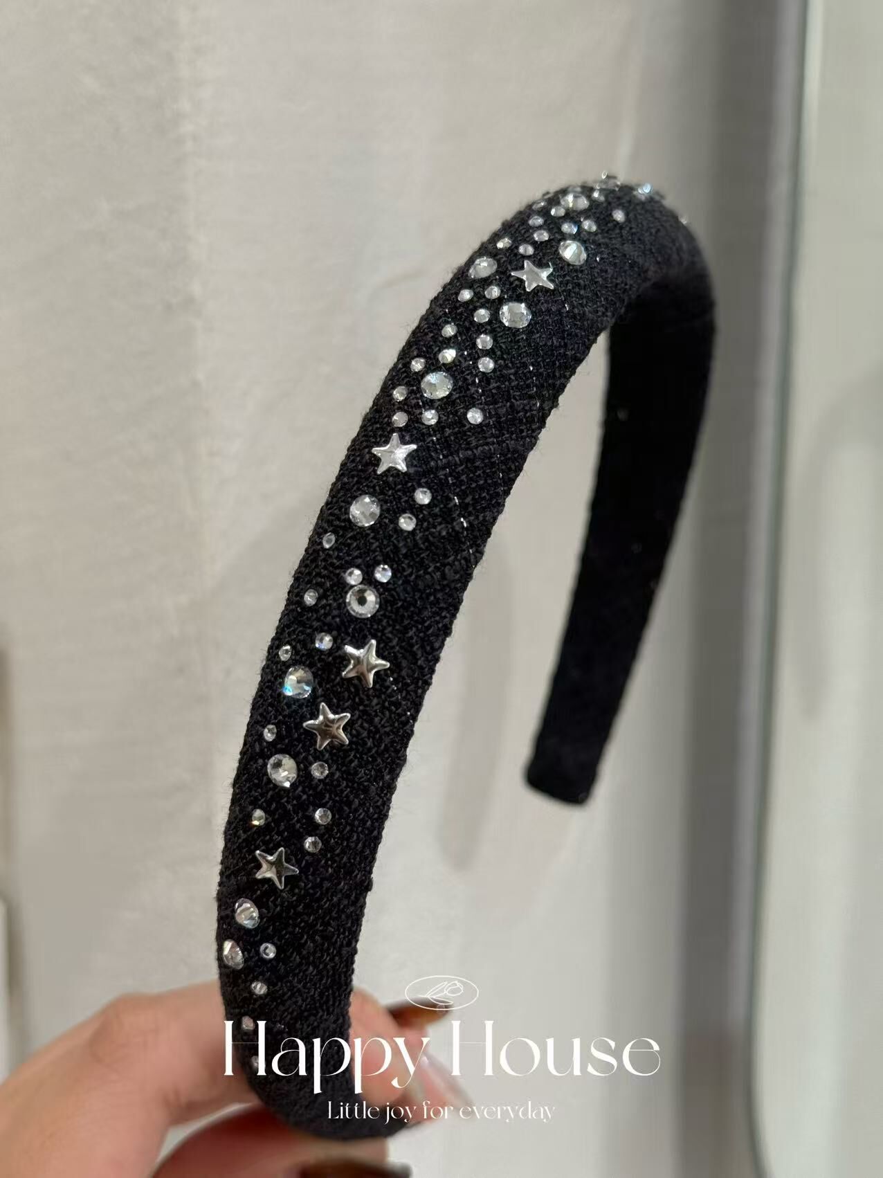 Tweed料星星碎鑽頭箍