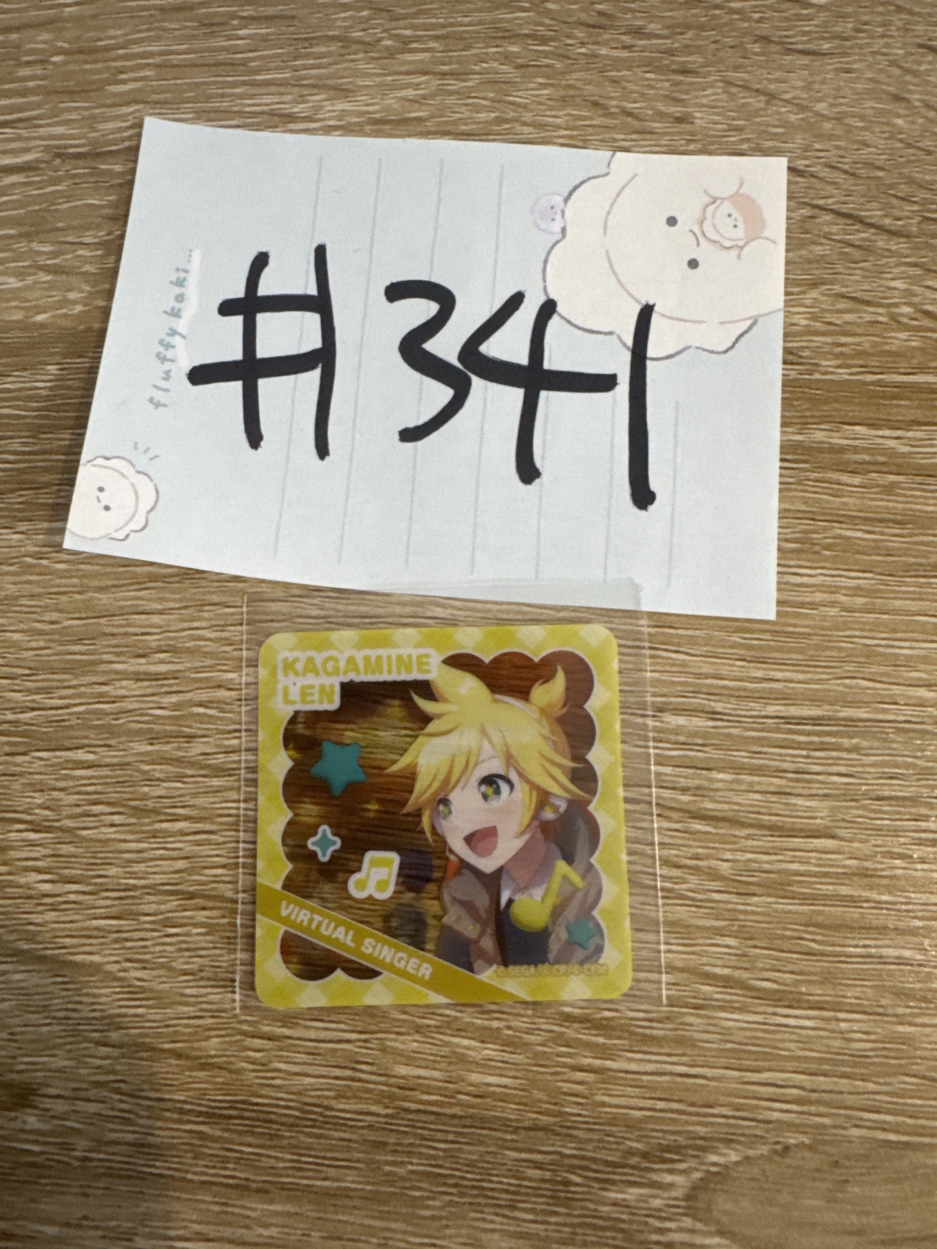 PROJECT SEKAI LEN  貼紙   #341