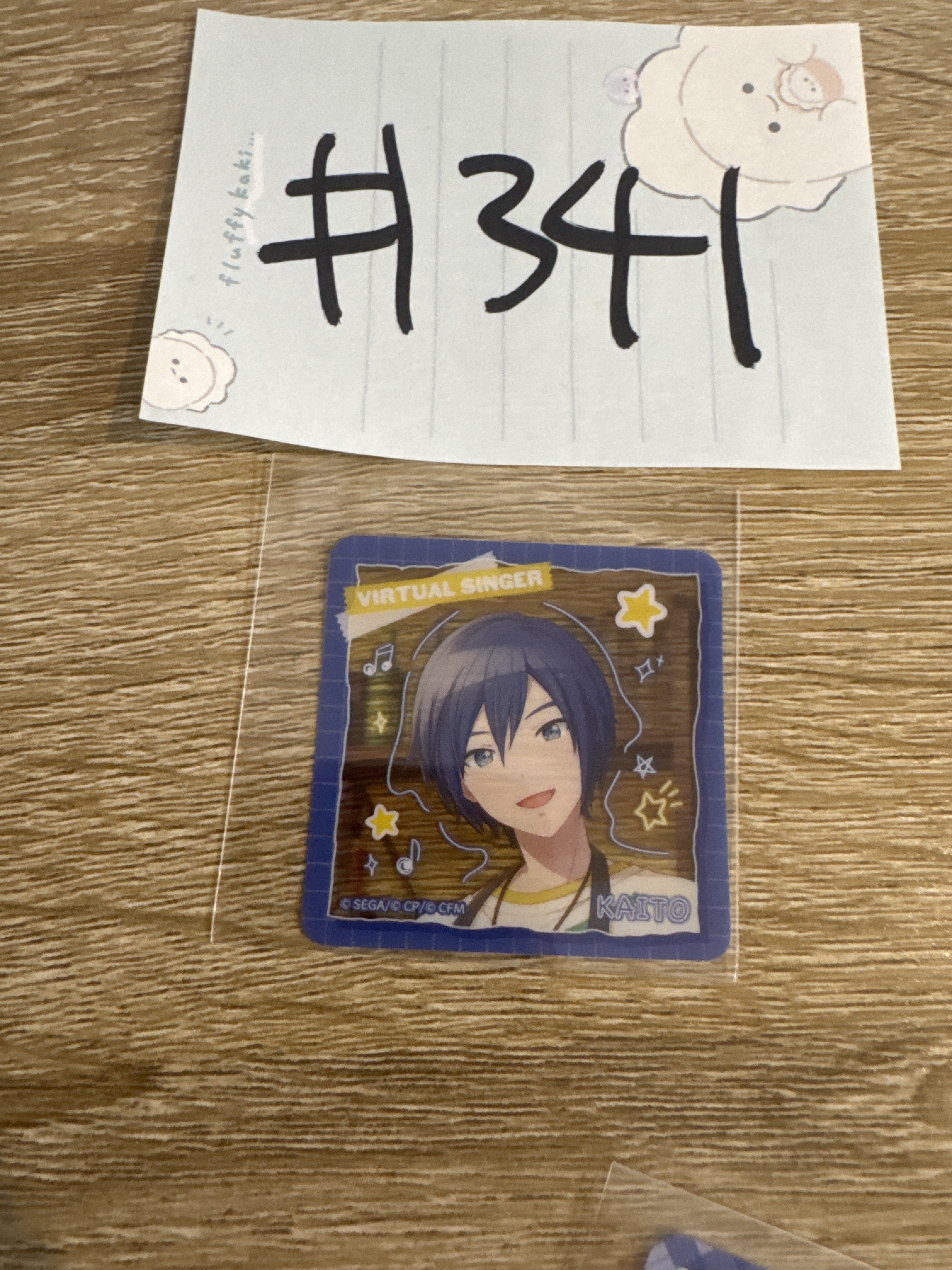 PROJECT SEKAI KAITO  貼紙    #341