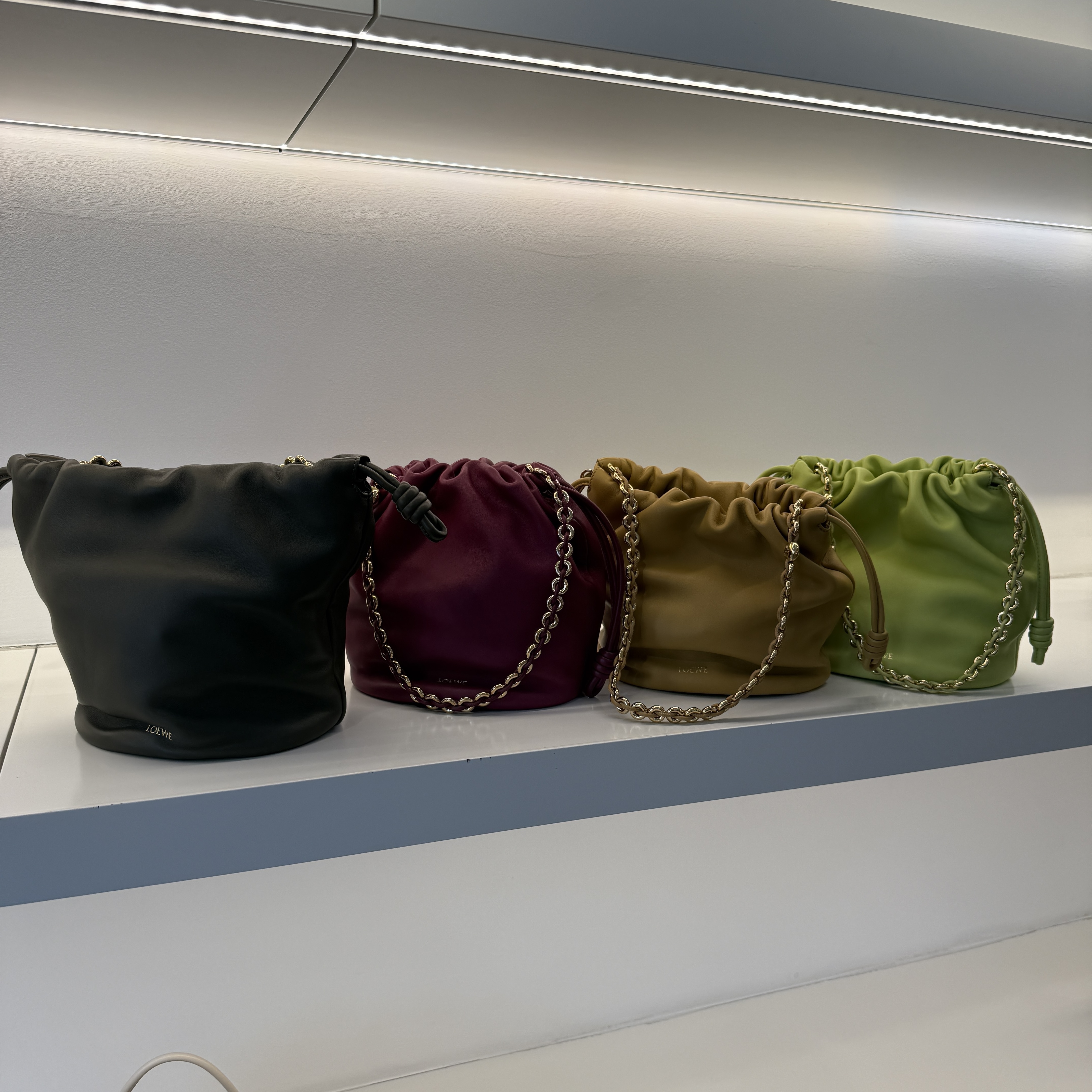 Loewe Flame NCO Purse bucket bag 4 colors