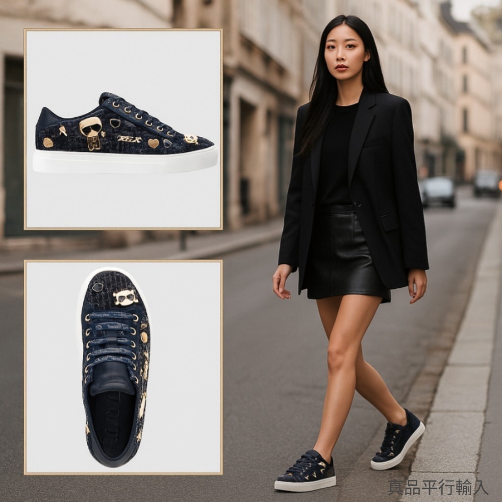 【預購】KARL LAGERFELD PARIS CATE H100206 女裝運動鞋