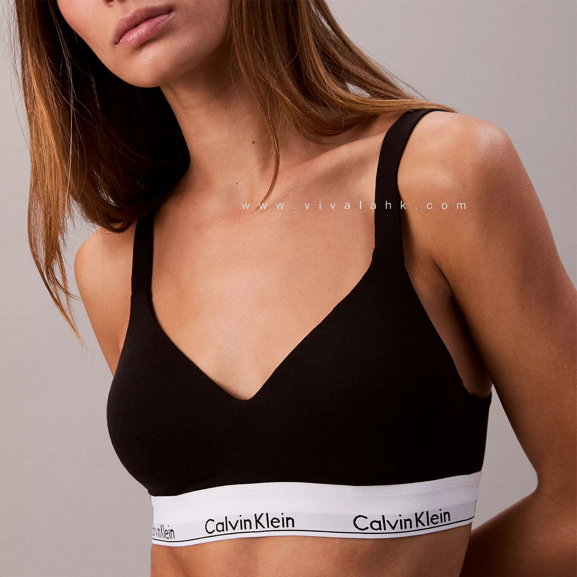 Calvin Klein - Icon Bralette (輕托) (混紡) (輕薄內襯) (QF8500)