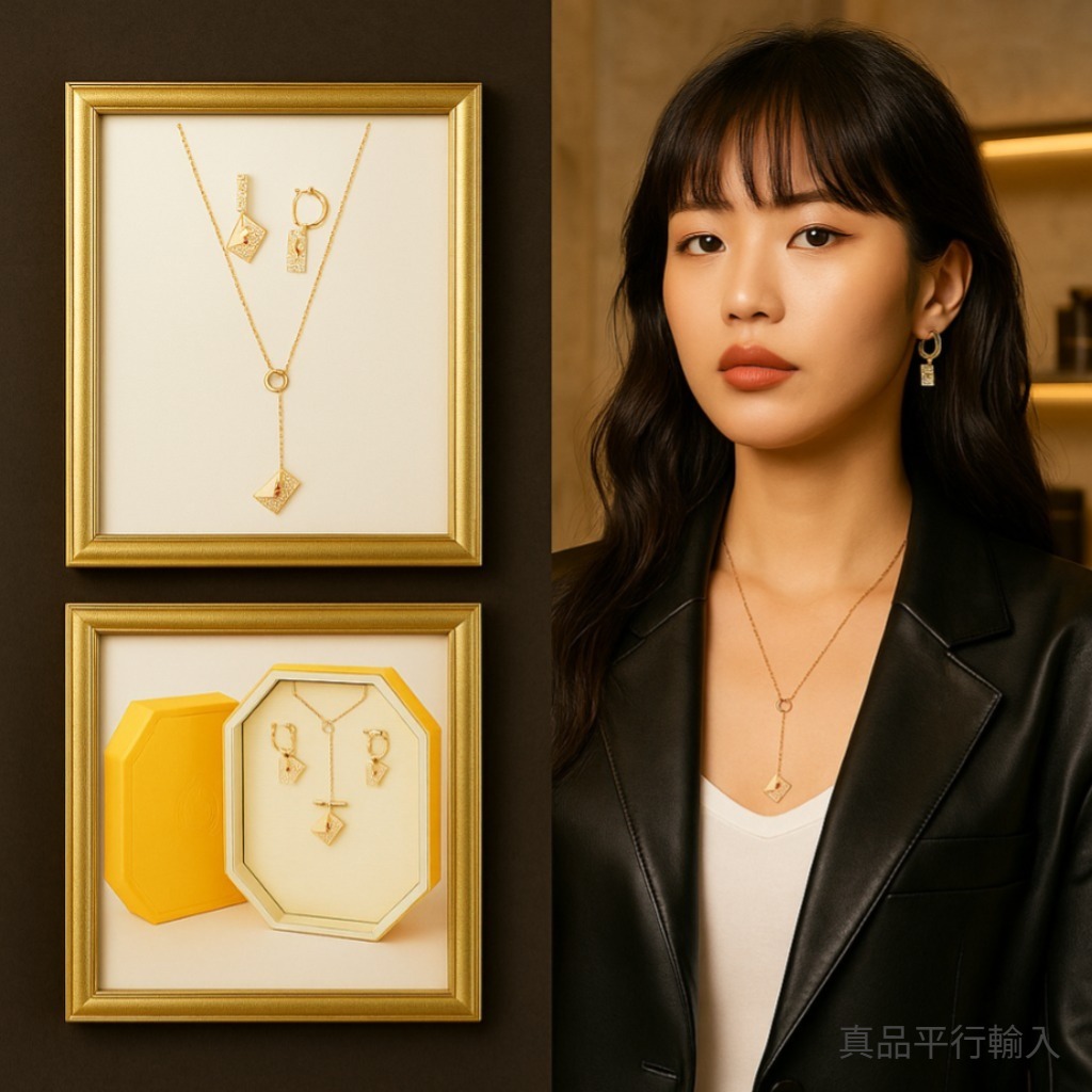 【預購】SWAROVSKI Letra H100211 項鏈耳環套裝