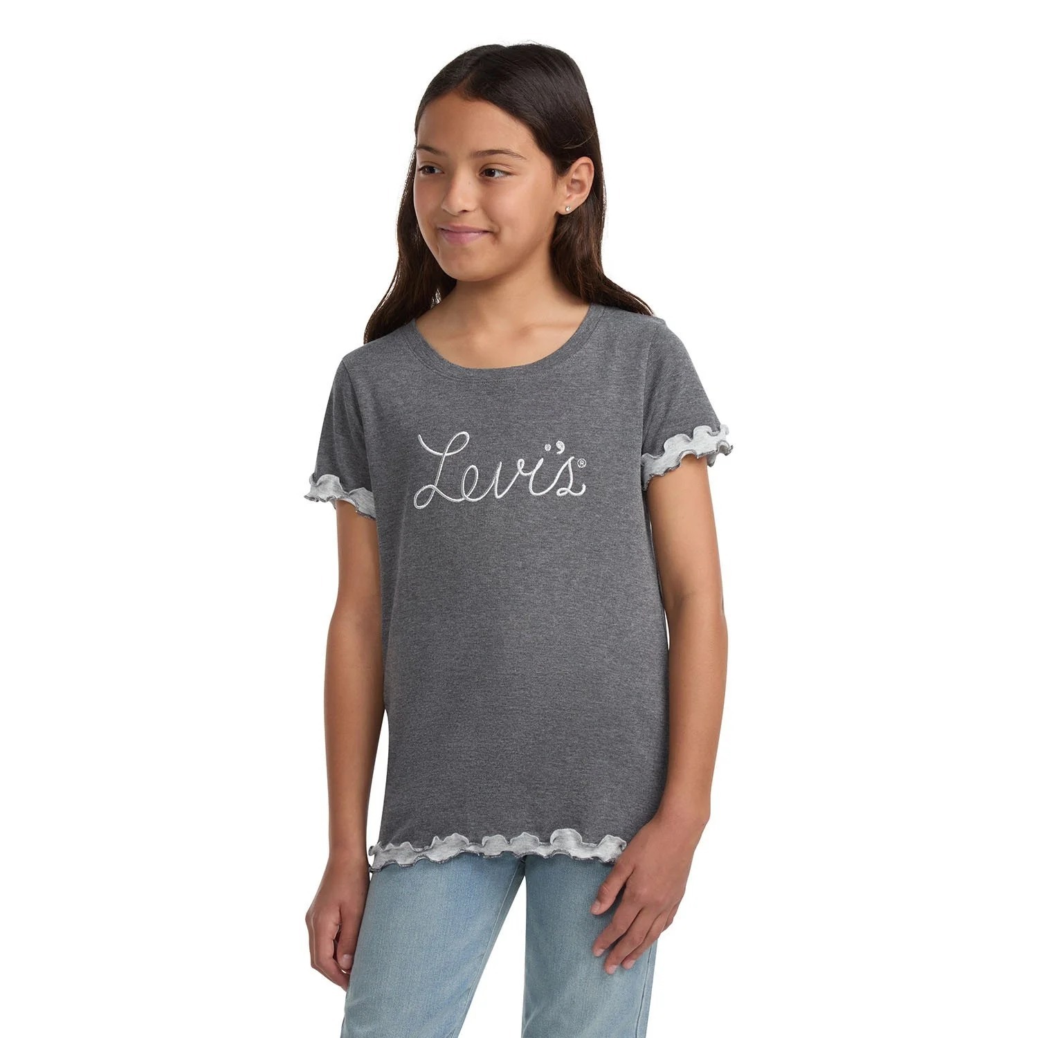 【預購】Levi's Lettuce Trim G071712 女童短袖上衣