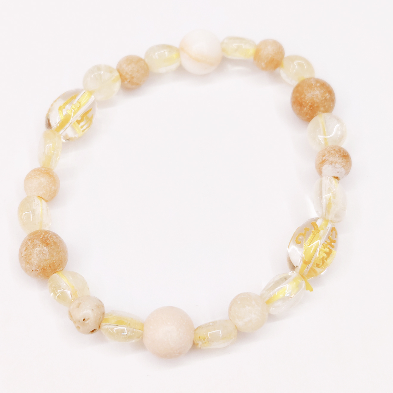 龍宮舍利&黃晶手珠6mm【十方】155122