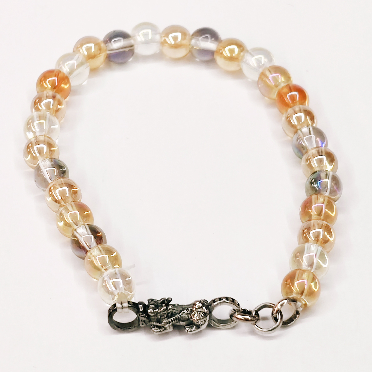 豼貅&七寶琉璃琉璃手珠6mm【十方】155124