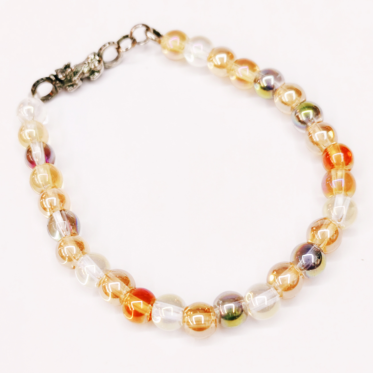 豼貅&七寶琉璃琉璃手珠6mm【十方】155124