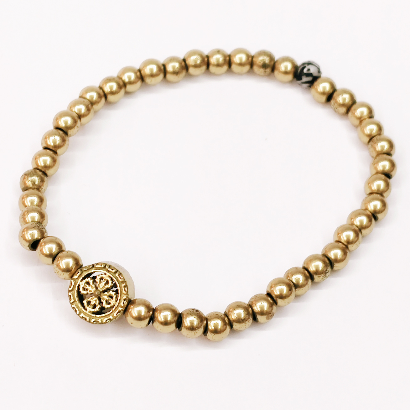 十字杵黃銅銅手珠5mm【十方】155125